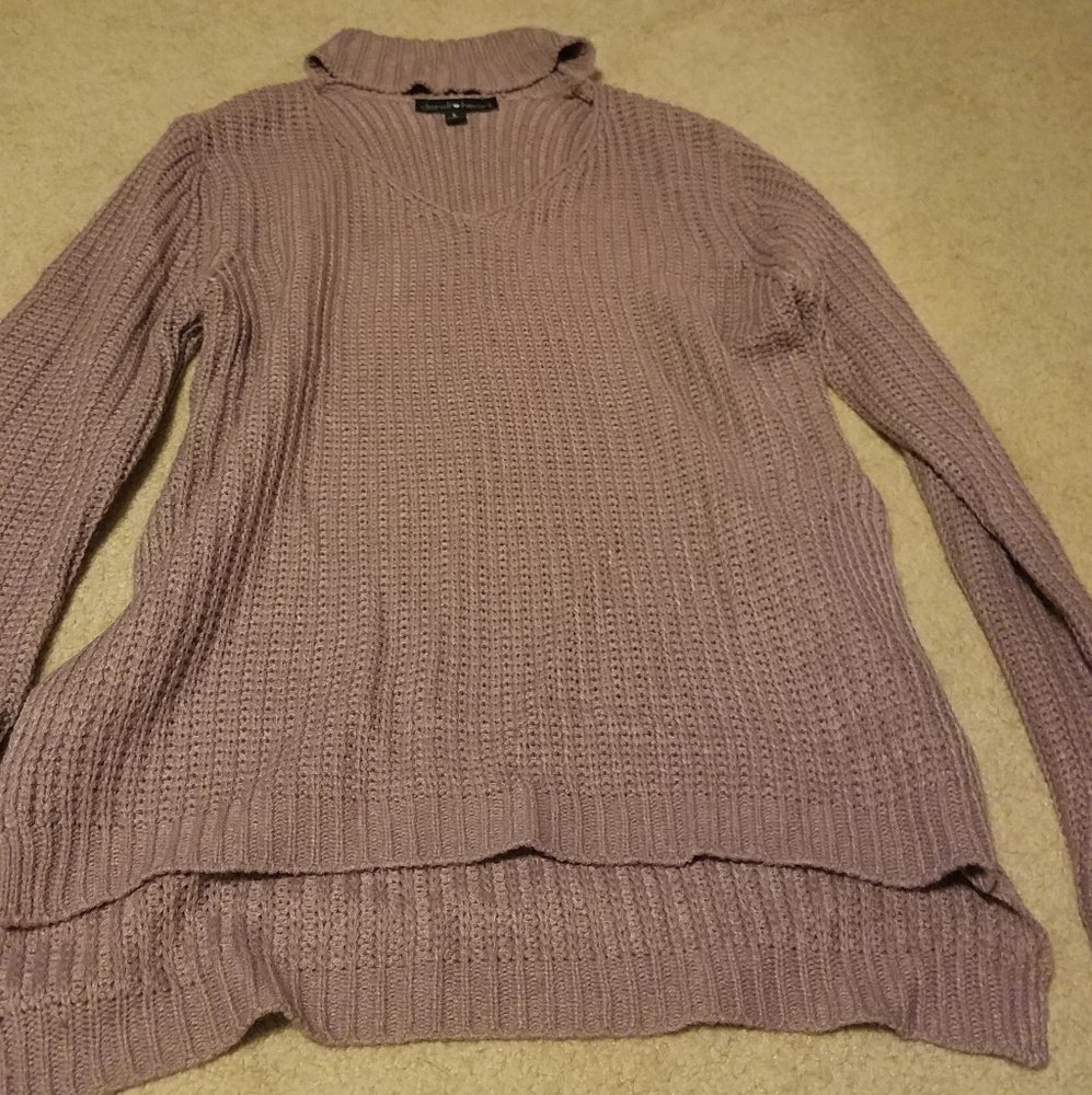Light purple Derek Heart Sweater